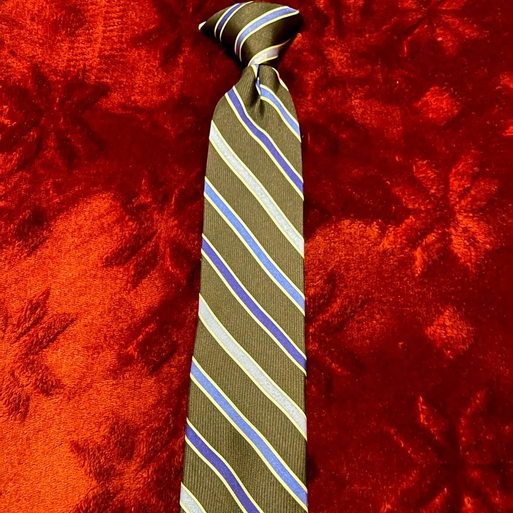 Chaps boys clip-on tie